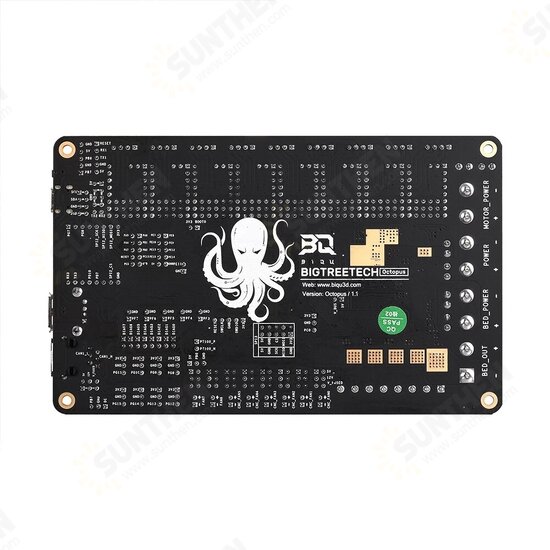 BTT Octopus V1.1 Control Board With Mini 12864/TMC2225X8/TMC2226X8/TMC2208X8 Driver Set forEnder 3 V2 Pro 3D Printer Parts VS Spider BTT Octopus V1.1 Control Board With Mini 12864/TMC2225X8/TMC2226X8/TMC2208X8 Driver Set forEnder 3 V2 Pro 3D Printer Parts VS Spider