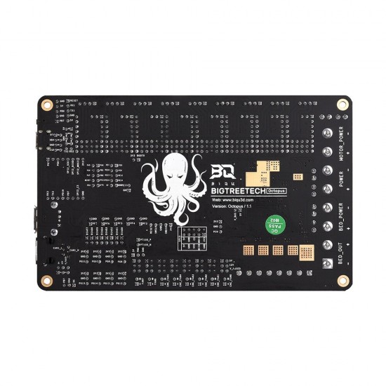 BTT Octopus V1.1 Control Board for Voron/Ender 3 V2 Pro 3D Printer Parts VS Spider Compatible SKR V1.4/SKR 2 TMC2209 TMC2208 Driver