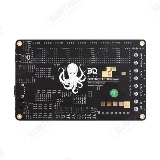 BTT Octopus V1.1 Control Board for Voron/Ender 3 V2 Pro 3D Printer Parts VS Spider Compatible SKR V1.4/SKR 2 TMC2209 TMC2208 Driver