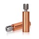 Bi-metal Heatbreak with Copper Titanium Alloy Throat for V6 Hotend Compatible with Ender3, Prusa i3 MK3 and Water-cooled 3D Printers Bi-metal Heatbreak with Copper Titanium Alloy Throat for V6 Hotend Compatible with Ender3, Prusa i3 MK3 and Water-cooled 3D Printers