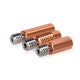 Bi-metal Heatbreak with Copper Titanium Alloy Throat for V6 Hotend Compatible with Ender3, Prusa i3 MK3 and Water-cooled 3D Printers Bi-metal Heatbreak with Copper Titanium Alloy Throat for V6 Hotend Compatible with Ender3, Prusa i3 MK3 and Water-cooled 3D Printers