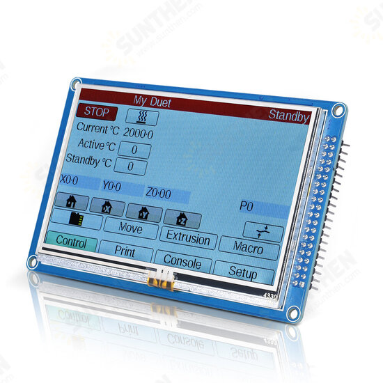 Duet 2 Wifi V1.04 Cloned DuetWifi 32Bit Board Controller Expansion Board + 4.3inch/5.0inch/7.0inch PanelDue Touch Screen Kit for 3D Printer Parts Duet 2 Wifi V1.04 Cloned DuetWifi 32Bit Board Controller Expansion Board + 4.3inch/5.0inch/7.0inch PanelDue Touch Screen Kit for 3D Printer Parts