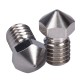 High Performance V6 Plated Copper Nozzle 1.75MM Filament M6 Thread for V6 Hotend Titan BMG Extruder