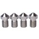 High Performance V6 Plated Copper Nozzle 1.75MM Filament M6 Thread for V6 Hotend Titan BMG Extruder
