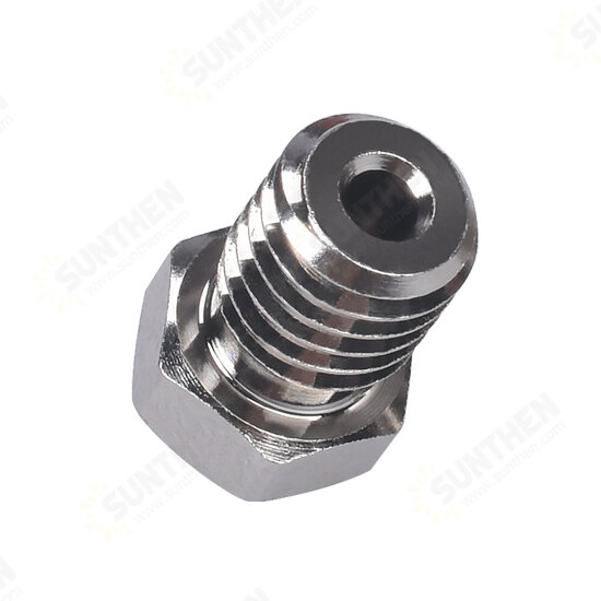 High Performance V6 Plated Copper Nozzle 1.75MM Filament M6 Thread for V6 Hotend Titan BMG Extruder