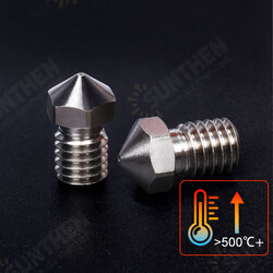High Performance V6 Plated Copper Nozzle 1.75MM Filament M6 Thread for V6 Hotend Titan BMG Extruder High Performance V6 Plated Copper Nozzle 1.75MM Filament M6 Thread for V6 Hotend Titan BMG Extruder