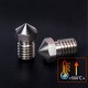 High Performance V6 Plated Copper Nozzle 1.75MM Filament M6 Thread for V6 Hotend Titan BMG Extruder