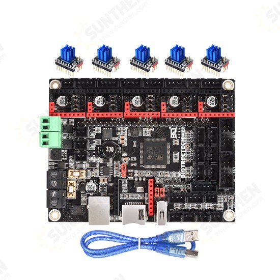 SKR 2 32Bit Mainboard+ 5Pcs TMC2208UART/TMC516/TMC2225 Driver Set Kit For Ender-3V2/5 Pro 3D Printer Parts Upgraded VS SKR 1.4 SKR V1.4 Turbo