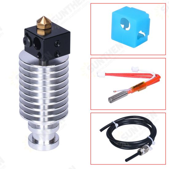 Upgrade 12V/24V Bowden Extruder V5 J-head Hotend I3 Mega Hotend All Kits 3D Printer Parts For Anycubic Mega I3/Chiron vs V6 Hotend