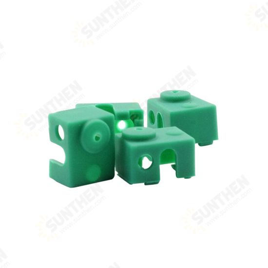 V6 Aluminum Block Protective Silicone Sleeve High Temperature Resistant 260℃ for 3D Printer Accessories V6 Aluminum Block Protective Silicone Sleeve High Temperature Resistant 260℃ for 3D Printer Accessories