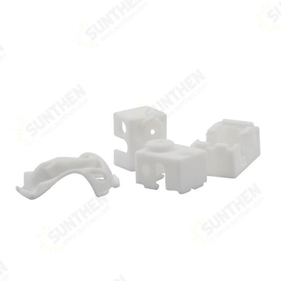 V6 Aluminum Block Protective Silicone Sleeve High Temperature Resistant 260℃ for 3D Printer Accessories V6 Aluminum Block Protective Silicone Sleeve High Temperature Resistant 260℃ for 3D Printer Accessories
