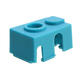 Blue Hotend Silicone Case For V6 PT100 Aluminum Block 3D Printer Part Blue Hotend Silicone Case For V6 PT100 Aluminum Block 3D Printer Part
