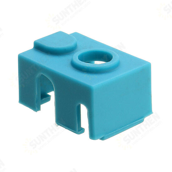 Blue Hotend Silicone Case For V6 PT100 Aluminum Block 3D Printer Part