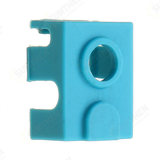 Blue Hotend Silicone Case For V6 PT100 Aluminum Block 3D Printer Part