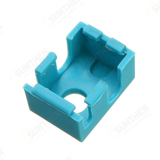 Blue Hotend Silicone Case For V6 PT100 Aluminum Block 3D Printer Part