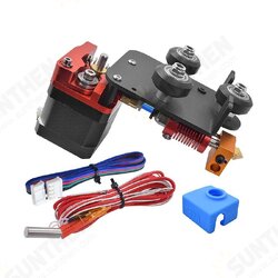 CR-10S/Ender-3 12V/24V Proximity Extruder Print Head Kit Integrated Print Head with Motor for Creality 3D CR-10S 3D Printer CR-10S/Ender-3 12V/24V Proximity Extruder Print Head Kit Integrated Print Head with Motor for Creality 3D CR-10S 3D Printer