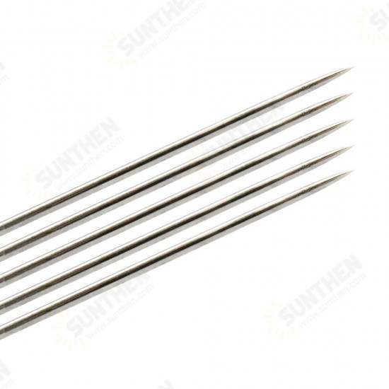 10Pcs Stainless Steel Cleaning Needle 0.2/0.25/0.3/0.35/0.4MM for V6 Nozzle 3D Printer Nozzle Cleaning Accessories