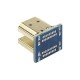 Micro HDMI 1.4 HD Adapter Male to Male Two-way Adapter for Raspberry Pi 3B+
