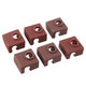 Coffee Brown Hotend Heating Block Silicone Cover Case For 3D Printer