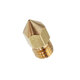 0.4mm Copper M6 Thread Extruder Nozzle For 3D Printer