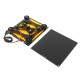 310*320*4mm Heated Bed + Back Support Slide Block Plate With Pulley + Ultrabase Glass Plate Platform For CR-10S PRO/CR-X 3D Printer Part