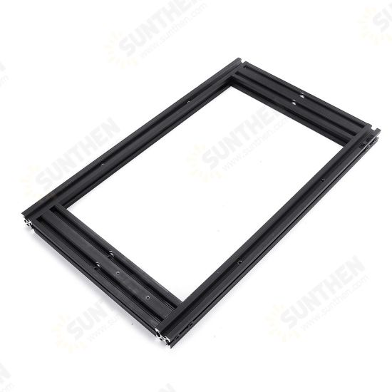 Black 2020 V-Slot Aluminum Bottom Profile Frame Kit For CR-10S PRO/CR-X 3D Printer Part