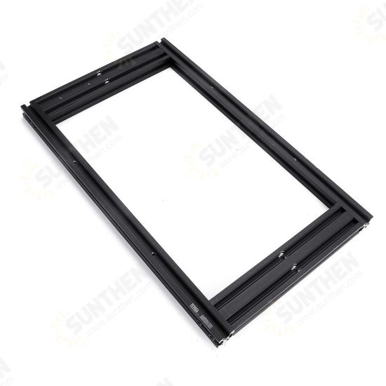 Black 2020 V-Slot Aluminum Bottom Profile Frame Kit For CR-10S PRO/CR-X 3D Printer Part