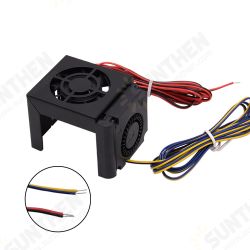 Creativity 12V 24V 3D Printer Hotend CR-10S Fan Fixed Cover Ender-3 Fan Protection Cover Cooling Fan Cover Print Head Creativity 12V 24V 3D Printer Hotend CR-10S Fan Fixed Cover Ender-3 Fan Protection Cover Cooling Fan Cover Print Head