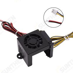 Creativity 12V 24V 3D Printer Hotend CR-10S Fan Fixed Cover Ender-3 Fan Protection Cover Cooling Fan Cover Print Head Creativity 12V 24V 3D Printer Hotend CR-10S Fan Fixed Cover Ender-3 Fan Protection Cover Cooling Fan Cover Print Head
