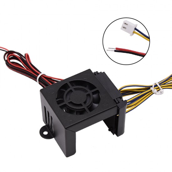 Creativity 12V 24V 3D Printer Hotend CR-10S Fan Fixed Cover Ender-3 Fan Protection Cover Cooling Fan Cover Print Head