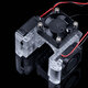 Creativity 12V/24V 3 Fan-cooled Hotend Upgrade Kit for E3D V6 Hotend 3D Printer Parts