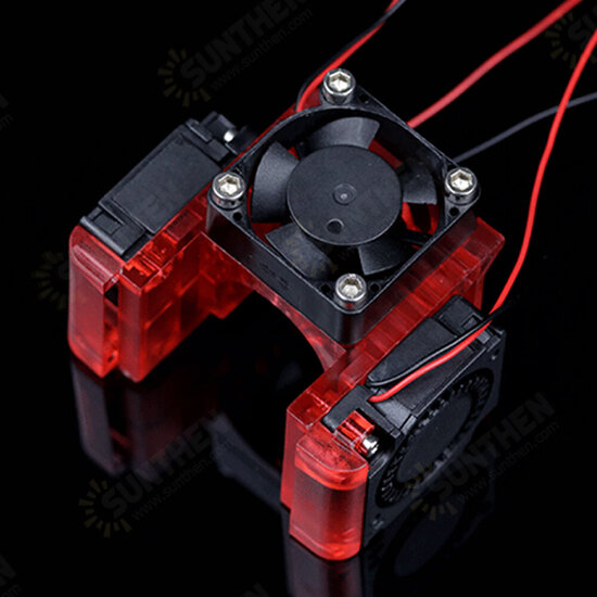 Creativity 12V/24V 3 Fan-cooled Hotend Upgrade Kit for E3D V6 Hotend 3D Printer Parts