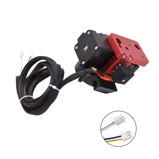 Creativity 12V/24V MK8 Upgrade Direct Drive Hotend Kit with Pulley Turbo Fan Extruder For Ender-3 CR-10S CR10S/PRO Anet A8