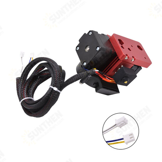 Creativity 12V/24V MK8 Upgrade Direct Drive Hotend Kit with Pulley Turbo Fan Extruder For Ender-3 CR-10S CR10S/PRO Anet A8