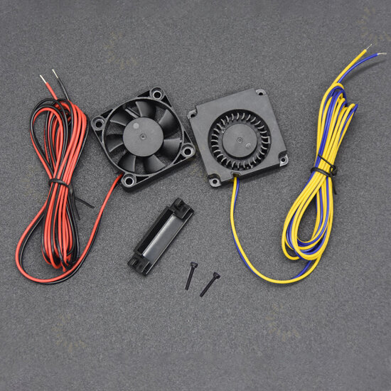 Creativity Ender 3 CR10 4010/5015 Blower Fan 4010 Axial fan 12V 3d Printer Cooling Parts DC Turbo Blower Fan 2Pin Ender5 fan