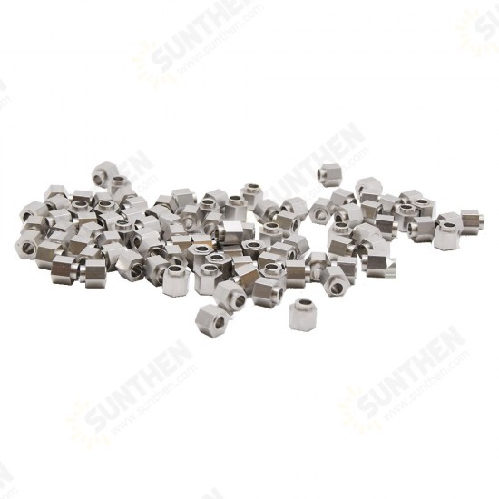 10pcs Stainless Steel Eccentric Spacer 10x 5mm Hole Eccentric Spacer for V-roll Aluminum Extrusion 3D Printer