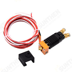 2 in 1 out Hotend Kit Dual Color Extruder All Metal Extruder 0.4mm nozzle 1.75mm For CR10/S Ender3/S TEVO/ALFWISE 3D Printer 2 in 1 out Hotend Kit Dual Color Extruder All Metal Extruder 0.4mm nozzle 1.75mm For CR10/S Ender3/S TEVO/ALFWISE 3D Printer