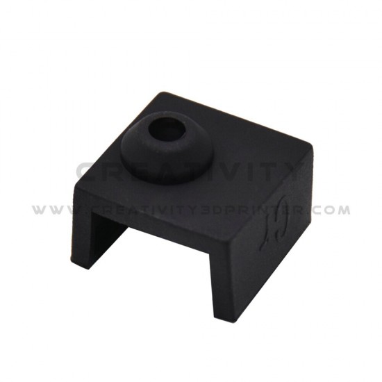 5Pcs Silicone Sock for V6 Volcano V5 J-head Hotend Extruder MK8/CR10/CR10S Heated Block Warm Keeping Cover 3D Printer