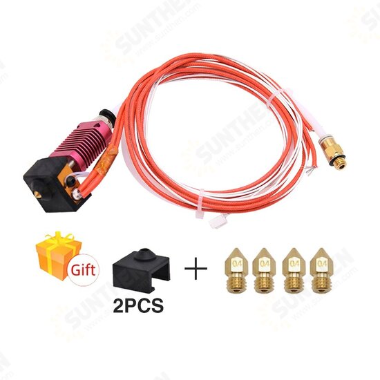 MK8 Extruder Hotend kit 0.4mm Nozzle 1.75mm Filament for Ender 3 Ender3 V2 CR10 Ender 5 3D Printer Parts