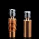 V6 HOTEND Vocano heater block Throat MK8 Titanium Alloy Bi metal 1.75mm for 3D Printer V6 HOTEND Vocano heater block Throat MK8 Titanium Alloy Bi metal 1.75mm for 3D Printer