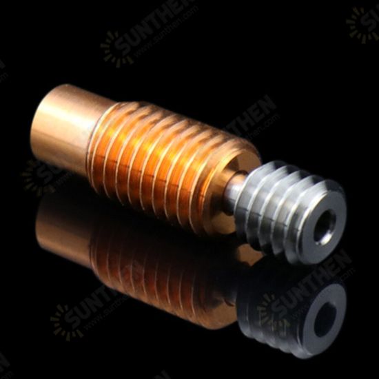 V6 HOTEND Vocano heater block Throat MK8 Titanium Alloy Bi metal 1.75mm for 3D Printer V6 HOTEND Vocano heater block Throat MK8 Titanium Alloy Bi metal 1.75mm for 3D Printer