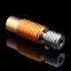 V6 HOTEND Vocano heater block Throat MK8 Titanium Alloy Bi metal 1.75mm for 3D Printer V6 HOTEND Vocano heater block Throat MK8 Titanium Alloy Bi metal 1.75mm for 3D Printer