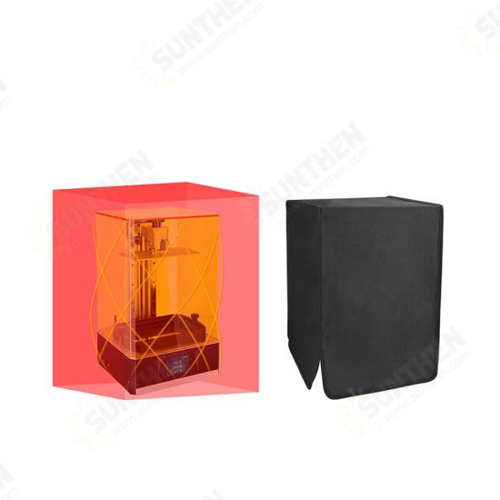 Warm Enclosure Protective Cover Dustproof Blackout Cover for LD-002R LD-002H Photon Mono Series SLA 3D Printer