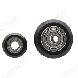 D-type Bearing POM Pulley Large Small Passive Idler Wheel V-wheel Engraving Machine D-type Bearing POM Pulley Large Small Passive Idler Wheel V-wheel Engraving Machine