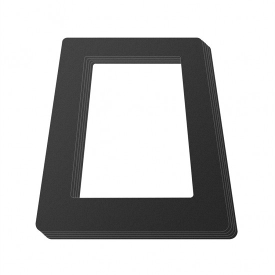 165*105mm DLP PC Protective Cover FEP Film Viscose Portable Dustproof Pad for 3D Printer