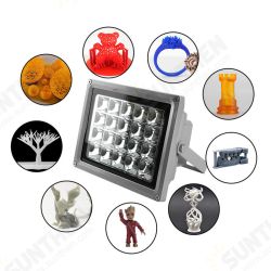 20W 20Number of Lamp Beads High Power UV LED Resin Curing Light for SLA DLP UV Resin 3D Printer Only White EU Plug 20W 20Number of Lamp Beads High Power UV LED Resin Curing Light for SLA DLP UV Resin 3D Printer Only White EU Plug