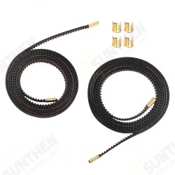 v2 Gates 2GT-6mm X-axis + Y-axis Belt Rubber Cotter Open Gear Timing Belt for 3D Printer Accessories v2 Gates 2GT-6mm X-axis + Y-axis Belt Rubber Cotter Open Gear Timing Belt for 3D Printer Accessories