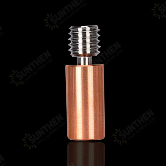 CR10 V6 Bi-Metal Insulated Titanium Alloy Copper Throat for E3D V6 CR10 ENDER 5/3 CR-10S 1.75/4.1MM Hotend 3D Printer