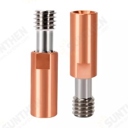 CR10 V6 Bi-Metal Insulated Titanium Alloy Copper Throat for E3D V6 CR10 ENDER 5/3 CR-10S 1.75/4.1MM Hotend 3D Printer CR10 V6 Bi-Metal Insulated Titanium Alloy Copper Throat for E3D V6 CR10 ENDER 5/3 CR-10S 1.75/4.1MM Hotend 3D Printer