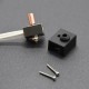 S1 Copper Plated Nozzle Heating Block Titanium Alloy Bimetal Throat Heater Heating Block Thermistor Hotend Kit